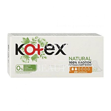 ✔️KOTEKC Прокладки 20шт Ежедневные natural норм /16 - купить за  в г. Махачкале