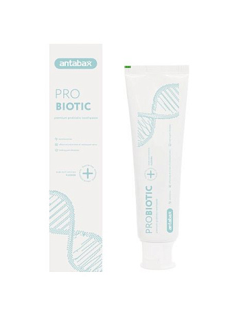 ✔️Antabax Зубная паста 100мл Pro Biotic /12шт - купить за  в г. Махачкале