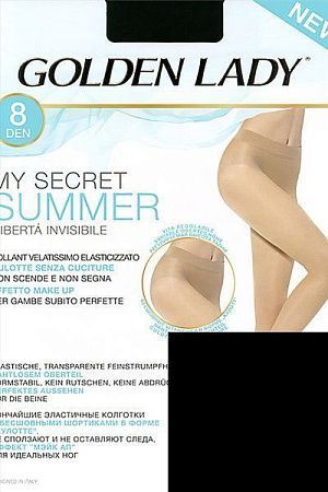 ✔️Колготки Golden Lady  Summer 8 den 3 (M) Nero - купить за  в г. Махачкале