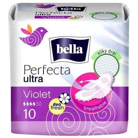 ✔️BELLA Прокладки 10шт Perfecta Ultra Violet deo Fresh /36 - купить за  в г. Махачкале