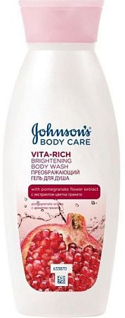 ✔️JOHNSON'S Гель д/душа с Vita-Rich Гранат преображающий/72 - купить за  в г. Махачкале