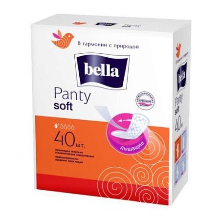 ✔️BELLA Прокладки 40шт Ежедневный Panty Soft/16 - купить за  в г. Махачкале