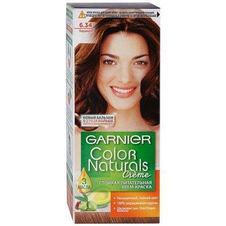 GARNIER Color Naturals Creme 6.34 Карамель от магазина МылоПорошок