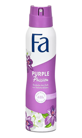 ✔️FA Дез-спрей 150мл PURPLE passion - купить за  в г. Махачкале