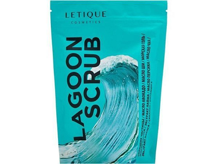 ✔️LETIQUE скраб д/тела 250гр Lagoon - купить за  в г. Махачкале