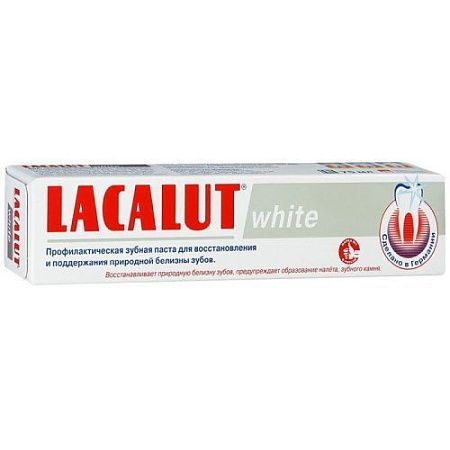 ✔️LACALUT white профилактическая зубная паста 75мл (666055) - купить за  в г. Махачкале