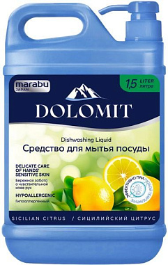 ✔️DOLOMIT Средство д/посуды 1,5л С Ароматом цитруса - купить за  в г. Махачкале