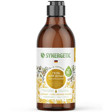 ✔️SYNERGETIC Гель д/душа  0,38л Кумкват и чувственное нероли - купить за  в г. Махачкале
