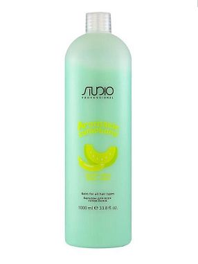 KAPOUS STYDIO Бальзам 1000мл  д/в/т/в Банан Дыня  от магазина МылоПорошок