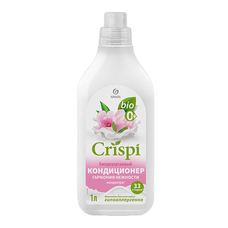 ✔️GRASS Crispi Кондиционер для белья 1л Гармония нежности - купить за  в г. Махачкале