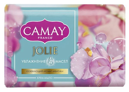 CAMAY Мыло туалетное 85гр Jolie/48 от магазина МылоПорошок