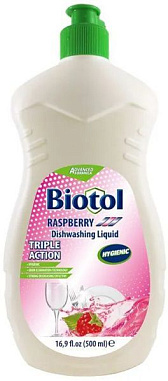 ✔️Biotol Средство для мытья посуды 500мл Малина - купить за  в г. Махачкале