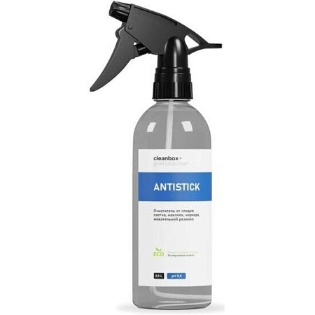 ✔️CleanBox ANTISTICK Professional Очиститель следов скотча,наклеек,маркера, жев.рез. 500мл Тригер - купить за  в г. Махачкале