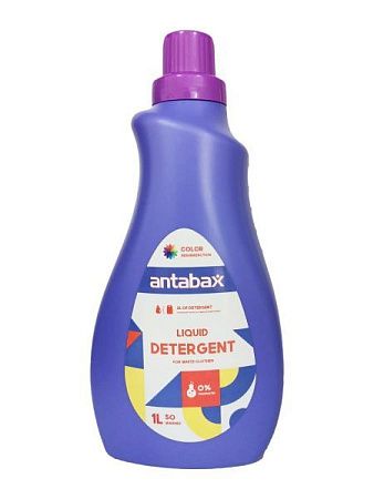 ✔️Antabax Жидкий стир.порошок 1л Color Detergent для белого - купить за  в г. Махачкале