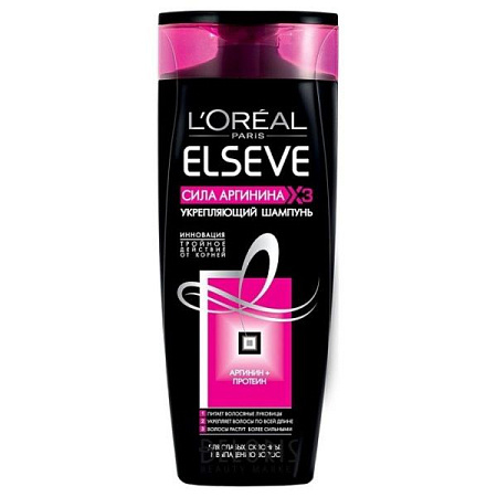 L'Oreal Paris Elseve Шампунь 400мл Сила Аргинина Х3 от магазина МылоПорошок