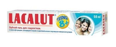 ✔️LACALUT Teens 8+зубной гель для подростков 50мл (666068) - купить за  в г. Махачкале