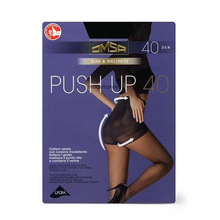 ✔️Колготки ОМСА PUSH UP 40den Nero 4L - купить за  в г. Махачкале