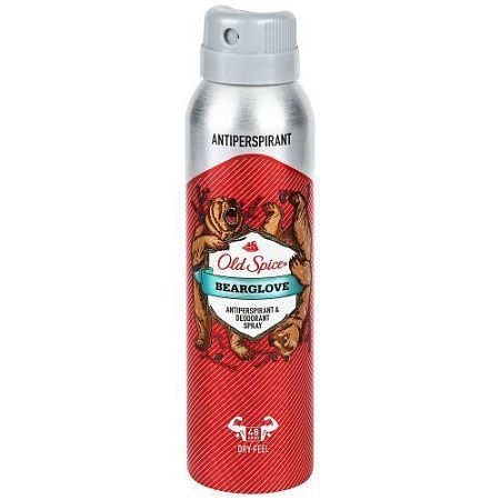 ✔️OLD SPICE Аэрозольный дезодорант-антиперспирант Bearglove 125мл - купить за  в г. Махачкале