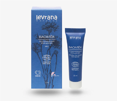✔️Levrana Крем для век 15мл регенирирующий Василёк - купить за  в г. Махачкале