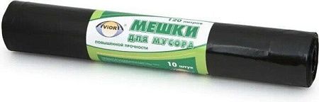 ✔️AVIORA  мешки д/мусора 120л черные 70*110см - купить за  в г. Махачкале