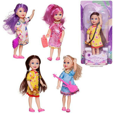 ✔️Кукла -мини Briilance Fair 13см с игровым предметом 4 вида  - купить за  в г. Махачкале