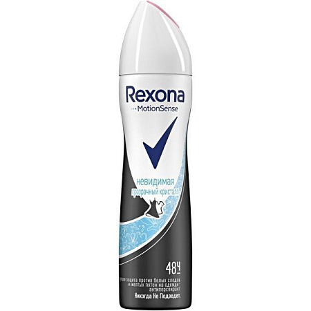 ✔️REXONA Дез-аэр. 150мл Прозрачный кристалл - купить за  в г. Махачкале