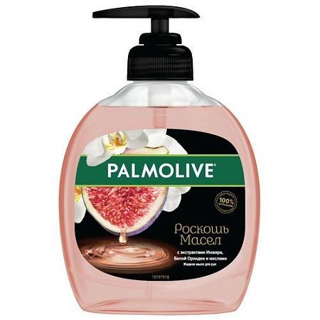 Palmolive Мыло-жидкое 300мл Роскошь масел инжир,орхидея  /12 от магазина МылоПорошок