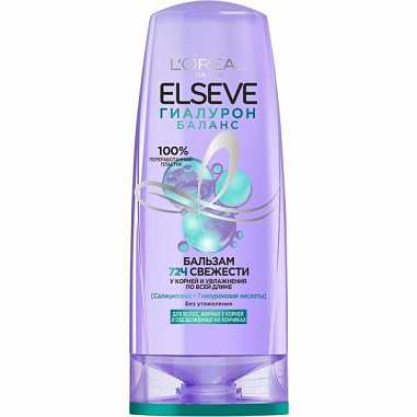 L'oreal Elseve бальзам для волос 400мл Гиалурон Баланс  от магазина МылоПорошок