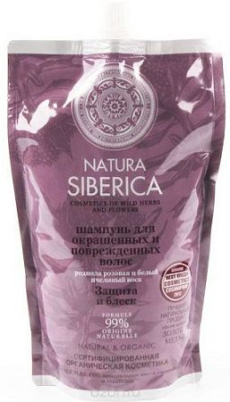 NATURA SIBERICA Шампунь ДОЙ-ПАК 500мл д/окраш и повр волос  от магазина МылоПорошок