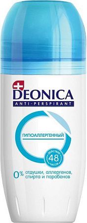 ✔️Deonica женский антиперспирант-ролик 50мл Гипоаллергенный, без запаха - купить за  в г. Махачкале