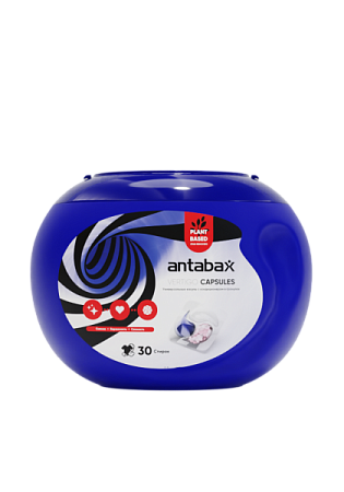 ✔️Antabax Капсулы д/стирки 30шт Универсальные синие - купить за  в г. Махачкале