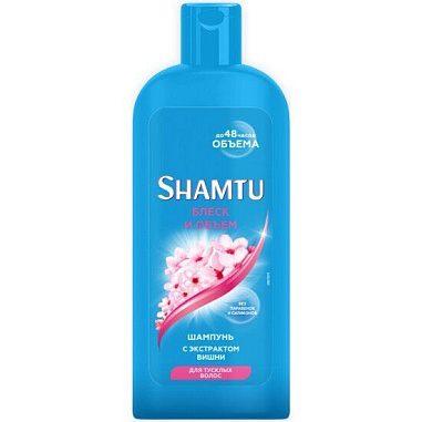 SHAMTU Шампунь 300мл Блеск и объём от магазина МылоПорошок