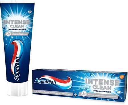 ✔️Aquafresh Зубная паста INTENSE CLEAN 75мл Глубокое действие  - купить за  в г. Махачкале