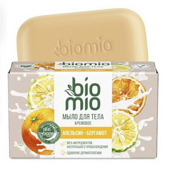 BioMio BIO-SOAP Натуральное мыло 140гр Апельсин и Бергамот от магазина МылоПорошок