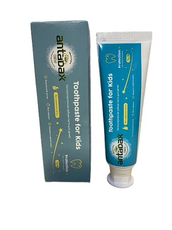 ✔️Antabax Kids Зубная паста 75г Синяя - купить за  в г. Махачкале