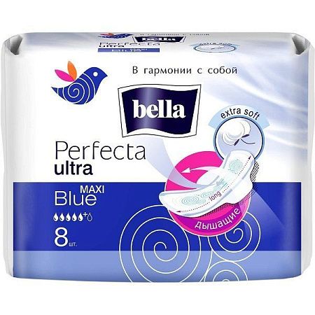 ✔️BELLA Прокладки 8шт Ultra Maxi Blue/30  - купить за  в г. Махачкале