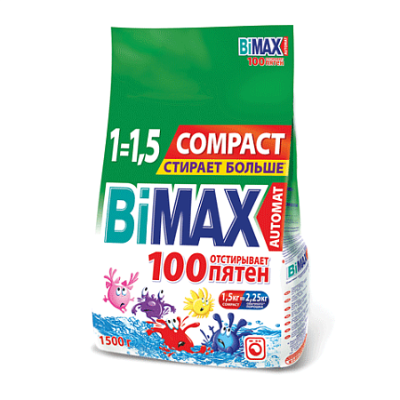 ✔️BIMAX СМС Compact АВТОМАТ 100 Пятен 1,5кг м/у - купить за  в г. Махачкале