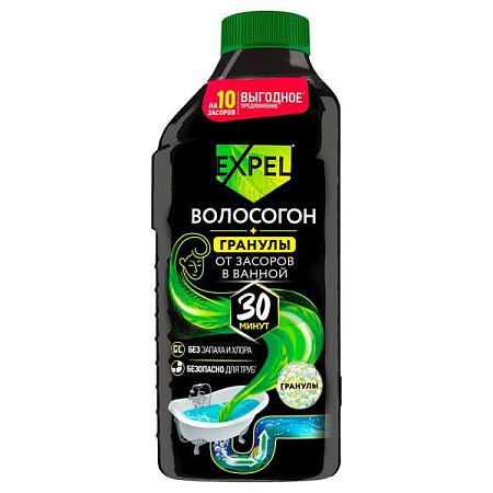 ✔️EXPEL Волосогон от засоров в ванной 5мин. 500мл - купить за  в г. Махачкале
