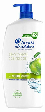 HEAD & SHOULDERS Шампунь 800мл Яблочная свежесть  от магазина МылоПорошок