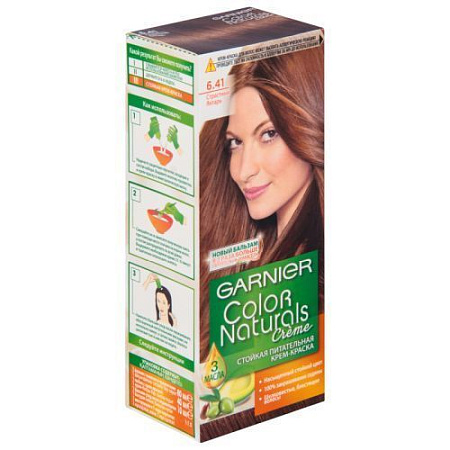 GARNIER Color Naturals Creme 6.41 Страстный Янтарь от магазина МылоПорошок