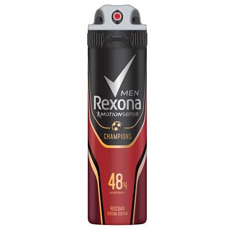 ✔️REXONA Дез-аэр. 150мл Муж Champions - купить за  в г. Махачкале