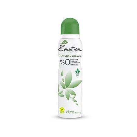 ✔️EMOTION Аэрозольный дезодорант 150мл Natural Breeze - купить за  в г. Махачкале