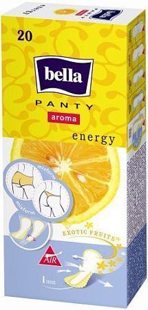 ✔️BELLA Прокладки 20шт Ежедневный Panty Aroma Energy  - купить за  в г. Махачкале