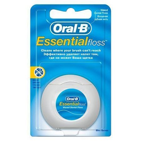 ✔️ORAL_B Зубная нить Essential floss мятная 50м - купить за  в г. Махачкале