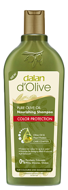 Dalan d'Olive шампунь для волос 400мл Защита цвета/12  от магазина МылоПорошок