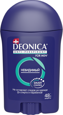 ✔️Deonica for Men антип-карандаш 40мл Невидимый  - купить за  в г. Махачкале