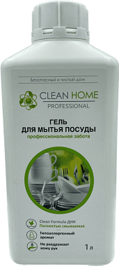 ✔️Clean Home Гель для мытья посуды проф.забота,1л - купить за  в г. Махачкале