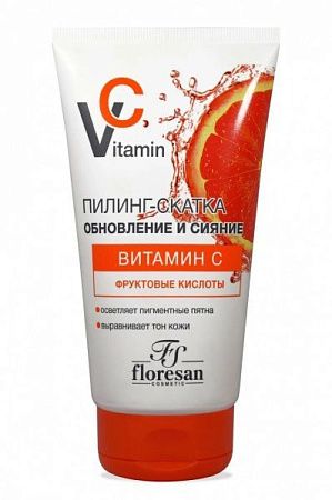 ✔️FLORESAN VITAMIN C Пилинг-Скатка 150мл Обновление и сияние Фруктовые кислоты  - купить за  в г. Махачкале