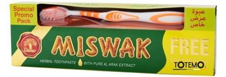 ✔️MISWAK  с щеткой 190гр - купить за  в г. Махачкале