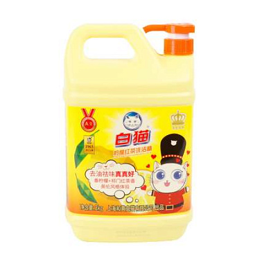 ✔️БЕЛЫЙ КОТ Средство д/мытья посуды с черным чаем и лимоном 2л. - купить за  в г. Махачкале